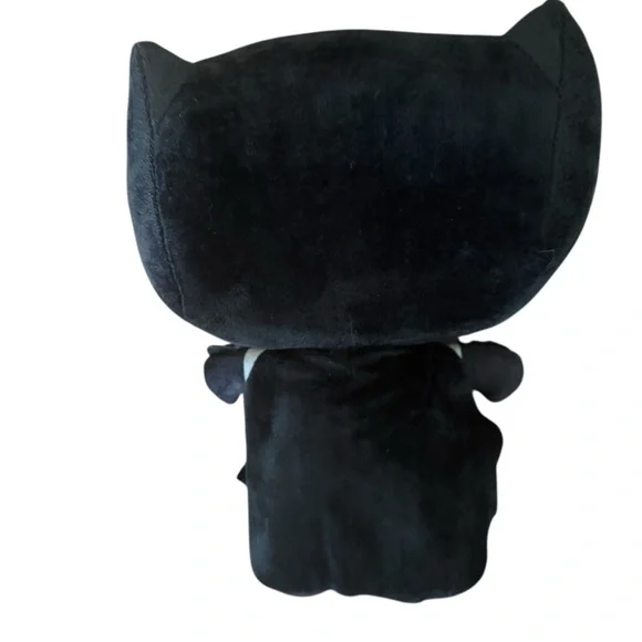 10" Batman Plush Toy - Black and Yellow - Picture 2 of 2